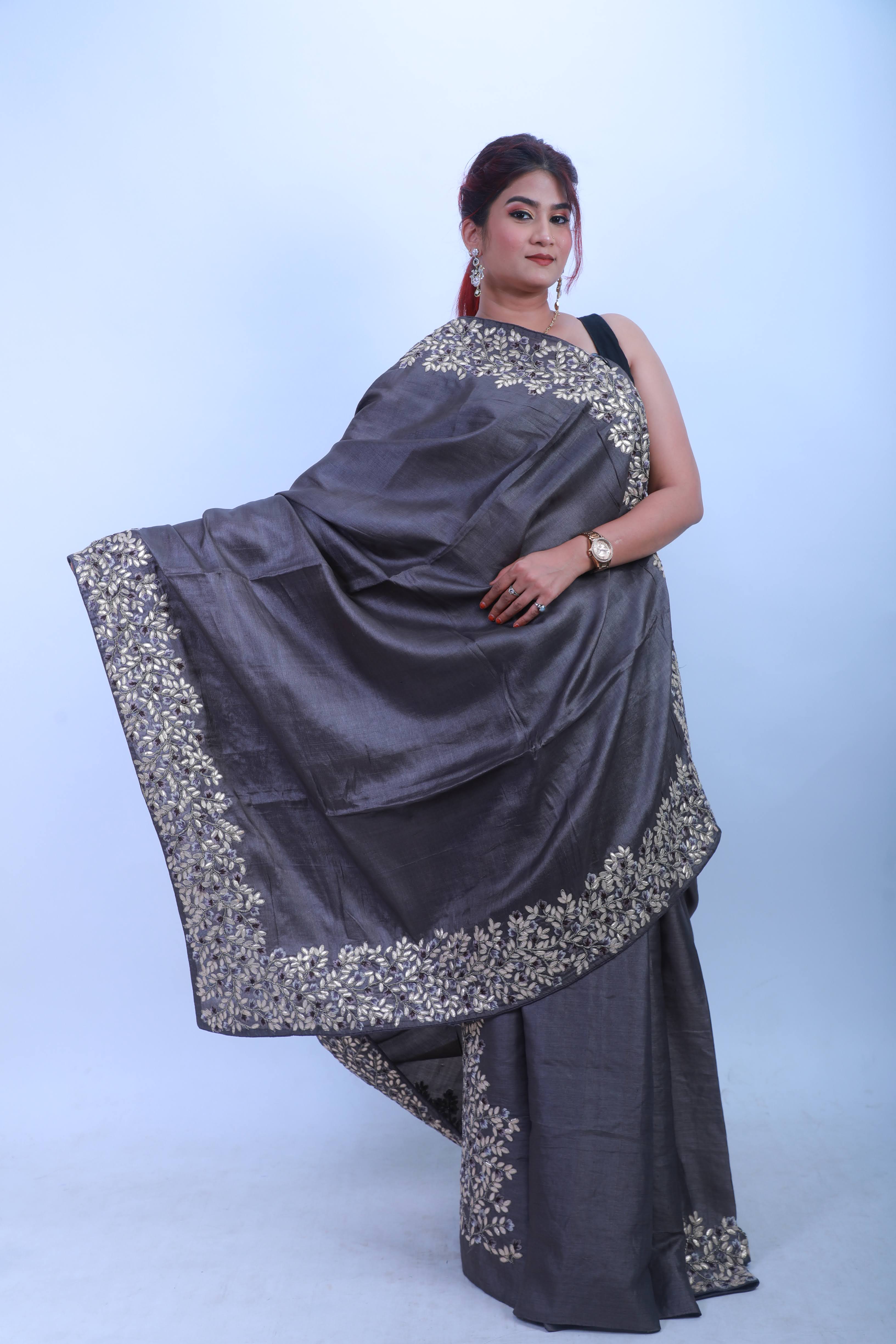 Multissue Saree