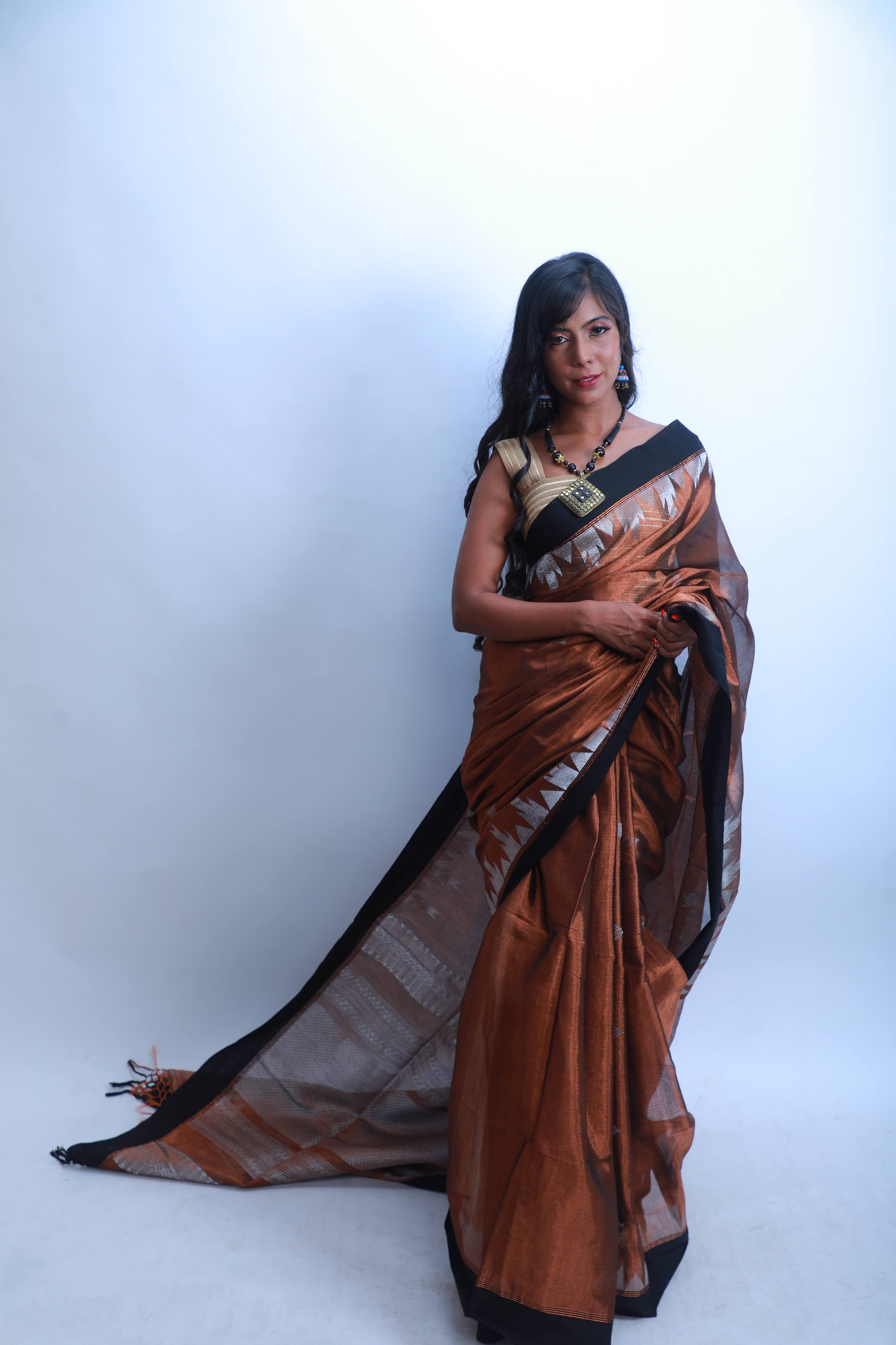 Multissue Saree