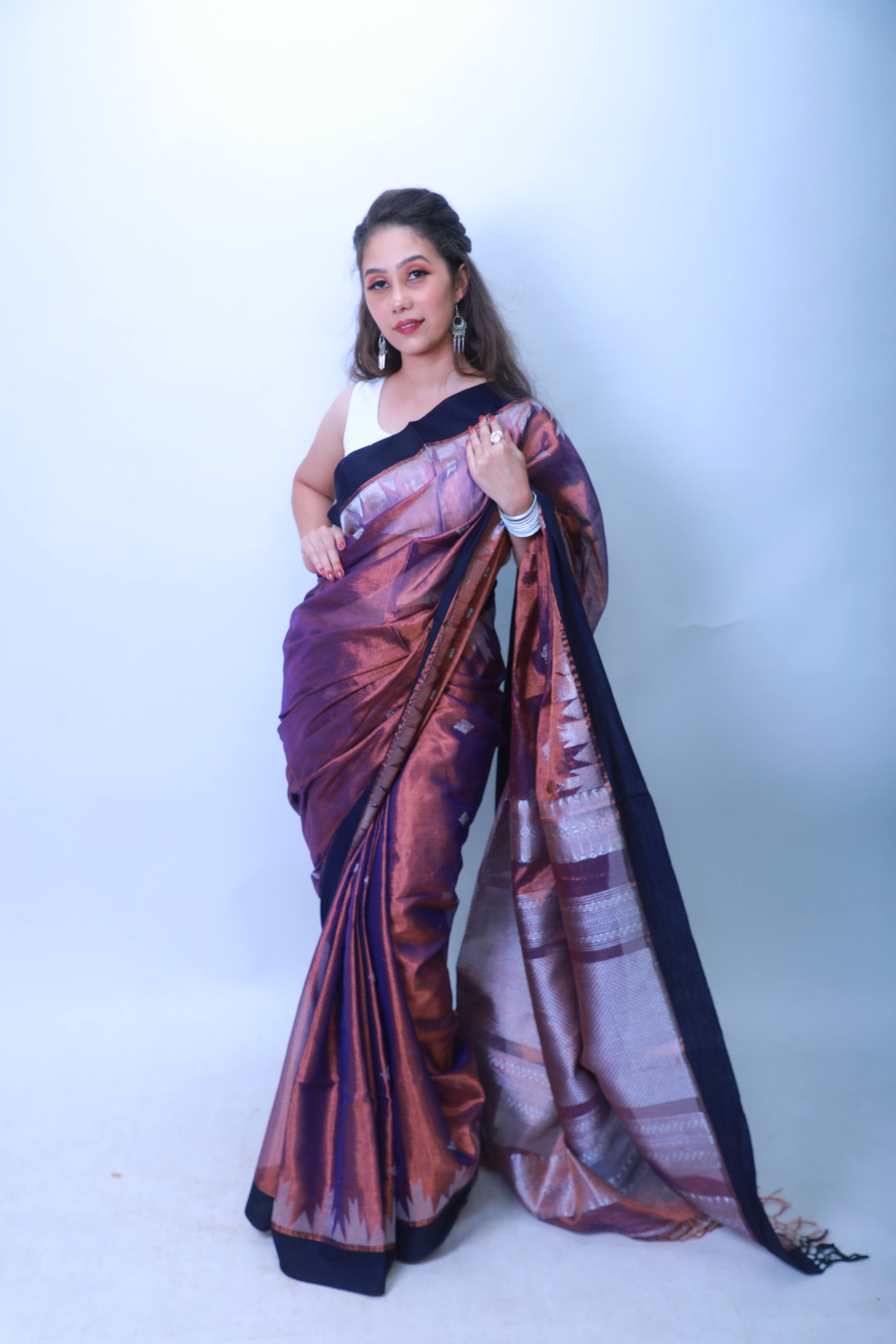 Multissue Saree