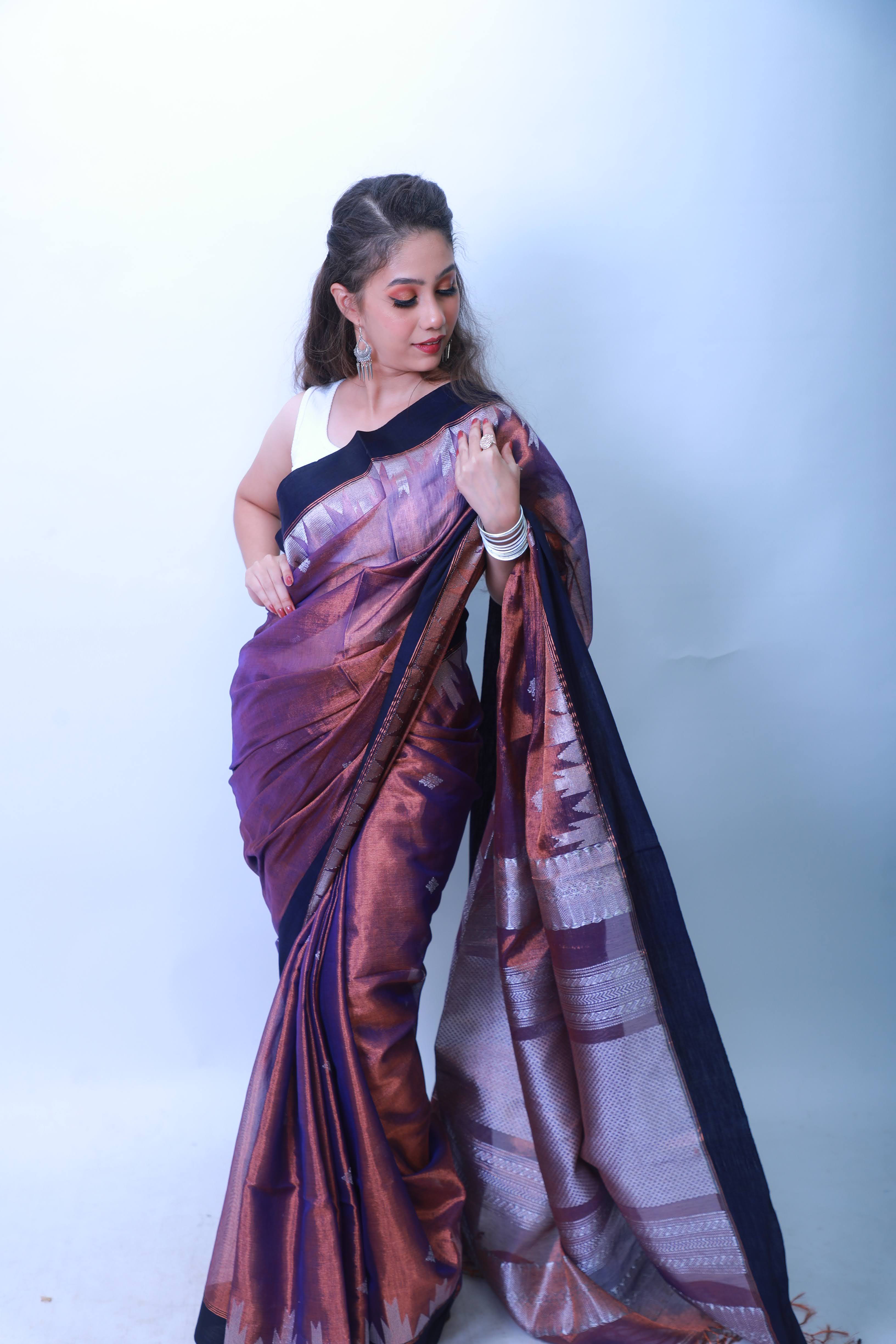 Multissue Saree