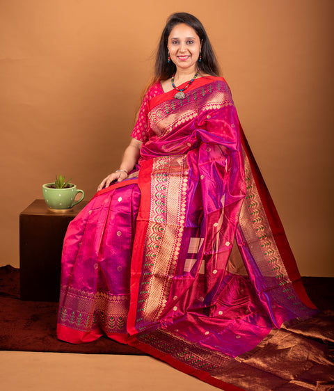 pure chanderi saree