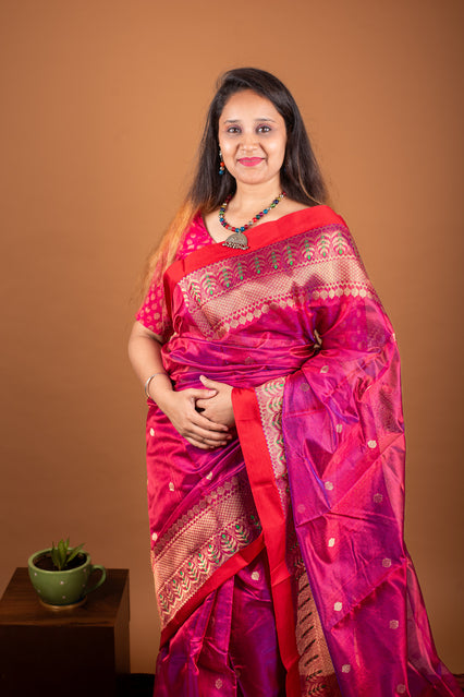 pure chanderi saree