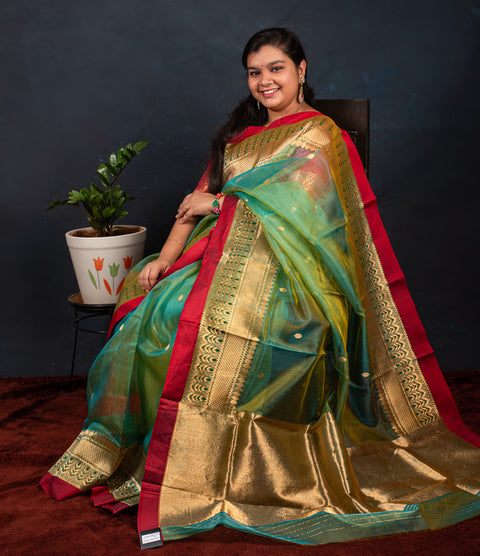 pure chanderi saree
