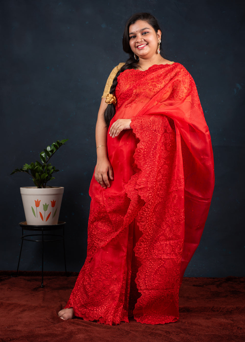 Pure Organza Saree