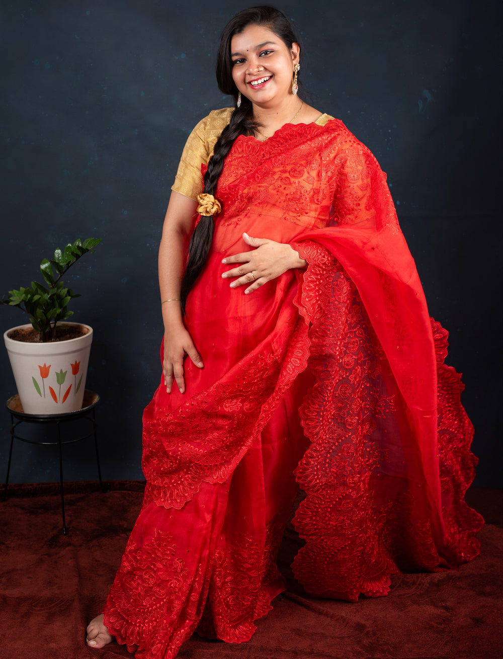 Pure Organza Saree