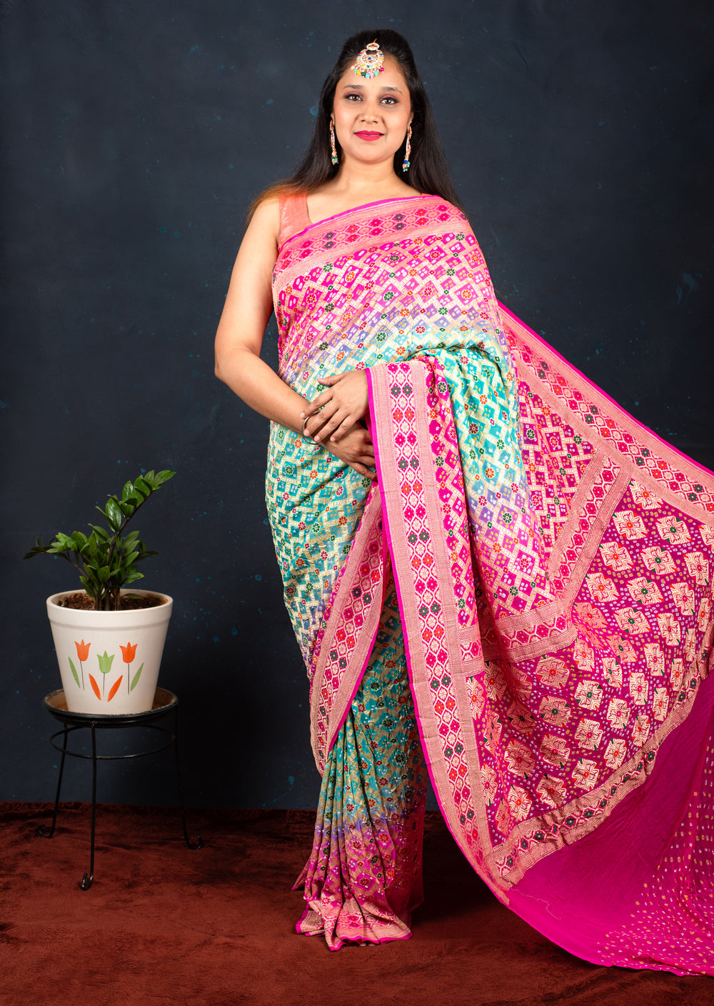 Pure Georgette Saree