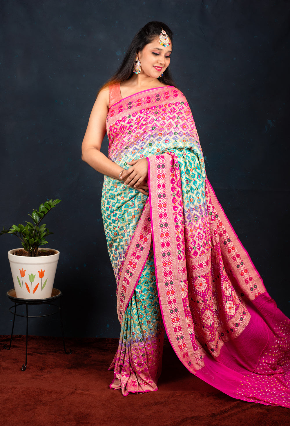 Pure Georgette Saree