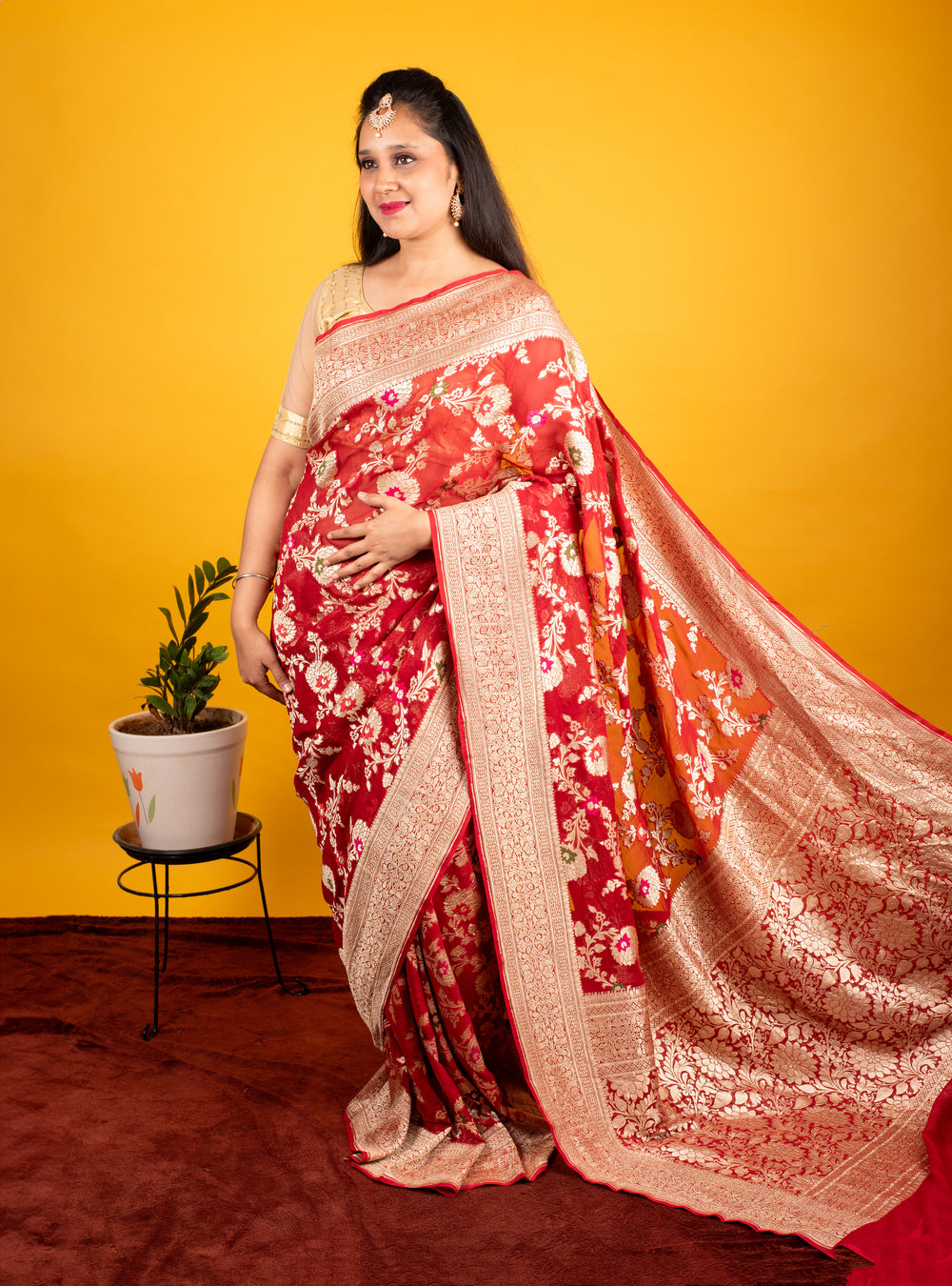 PURE GEORGETTE SAREE